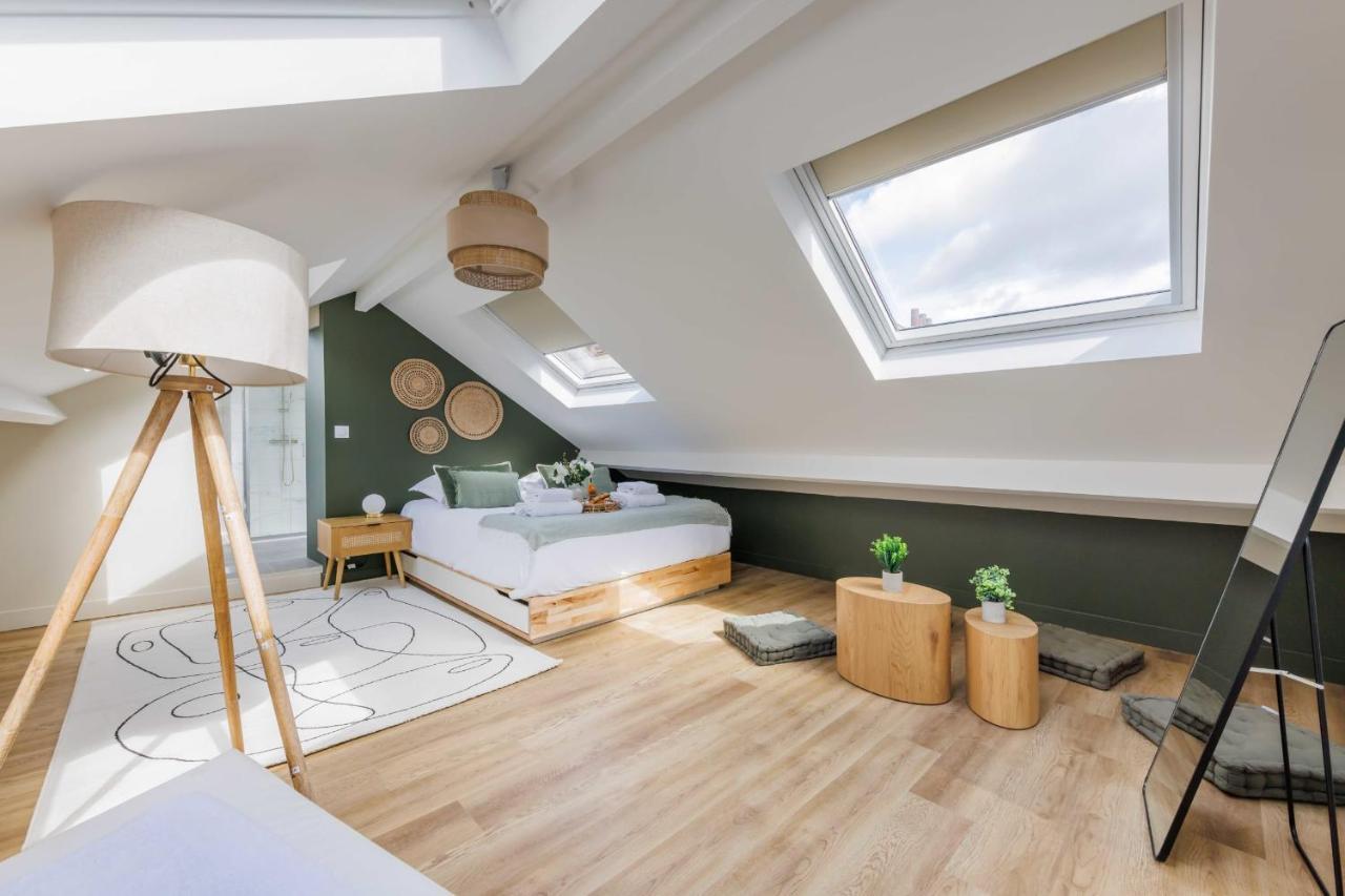 דירות פריז Charming Appart Duplex 7P2Br Le Marais מראה חיצוני תמונה