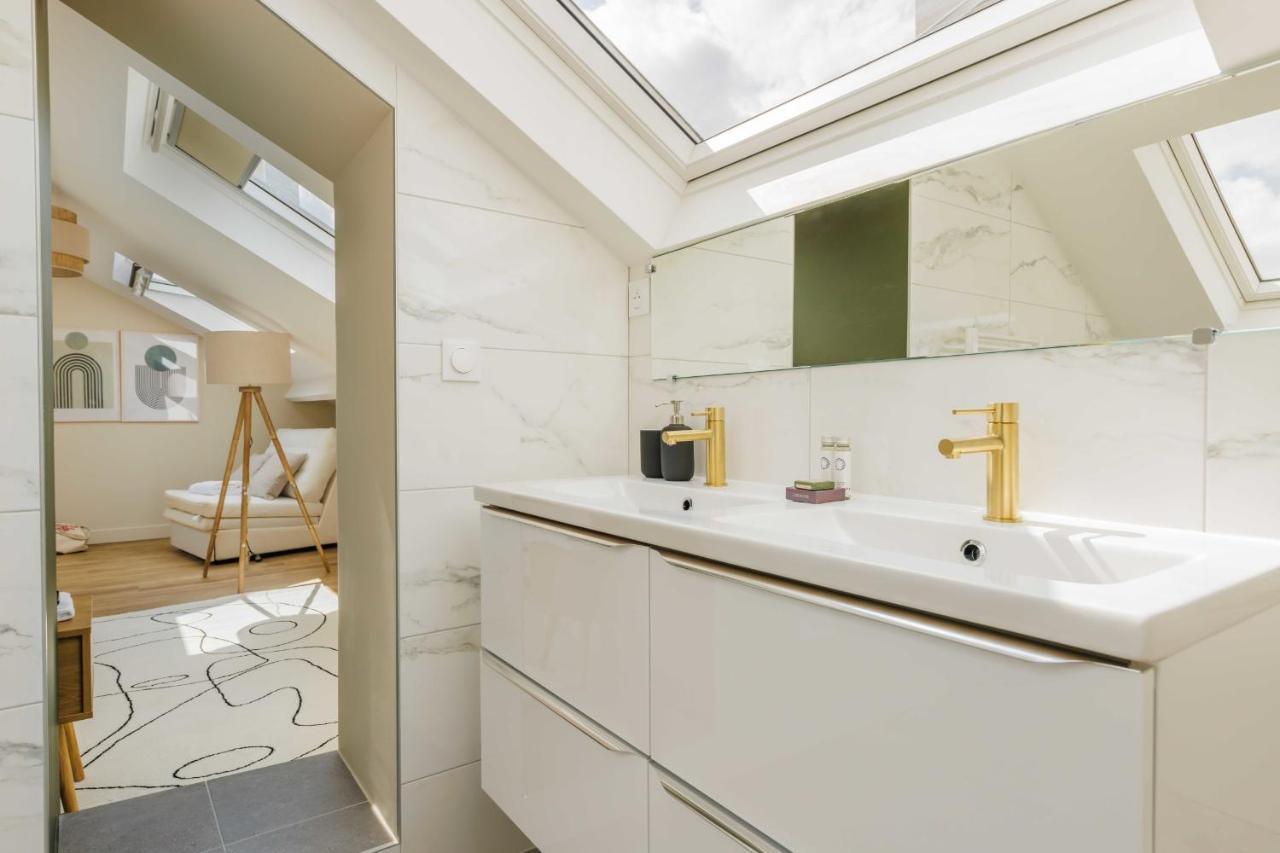 דירות פריז Charming Appart Duplex 7P2Br Le Marais מראה חיצוני תמונה